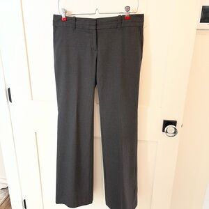 Loft Black and Gray Herringbone Women's Pants